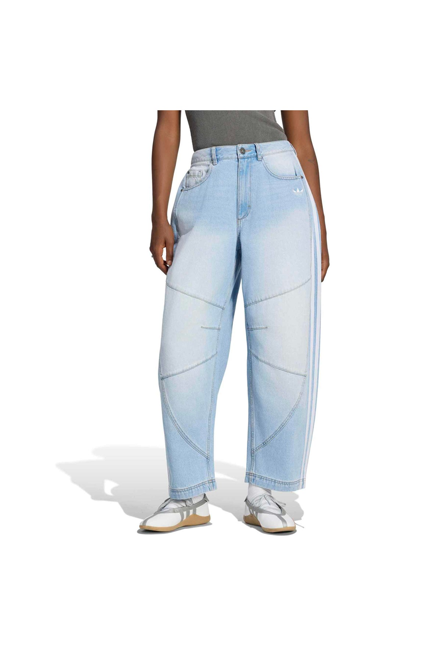 adidas Mavi  Kadın  Kot Pantolon DENIM BARREL LE5888