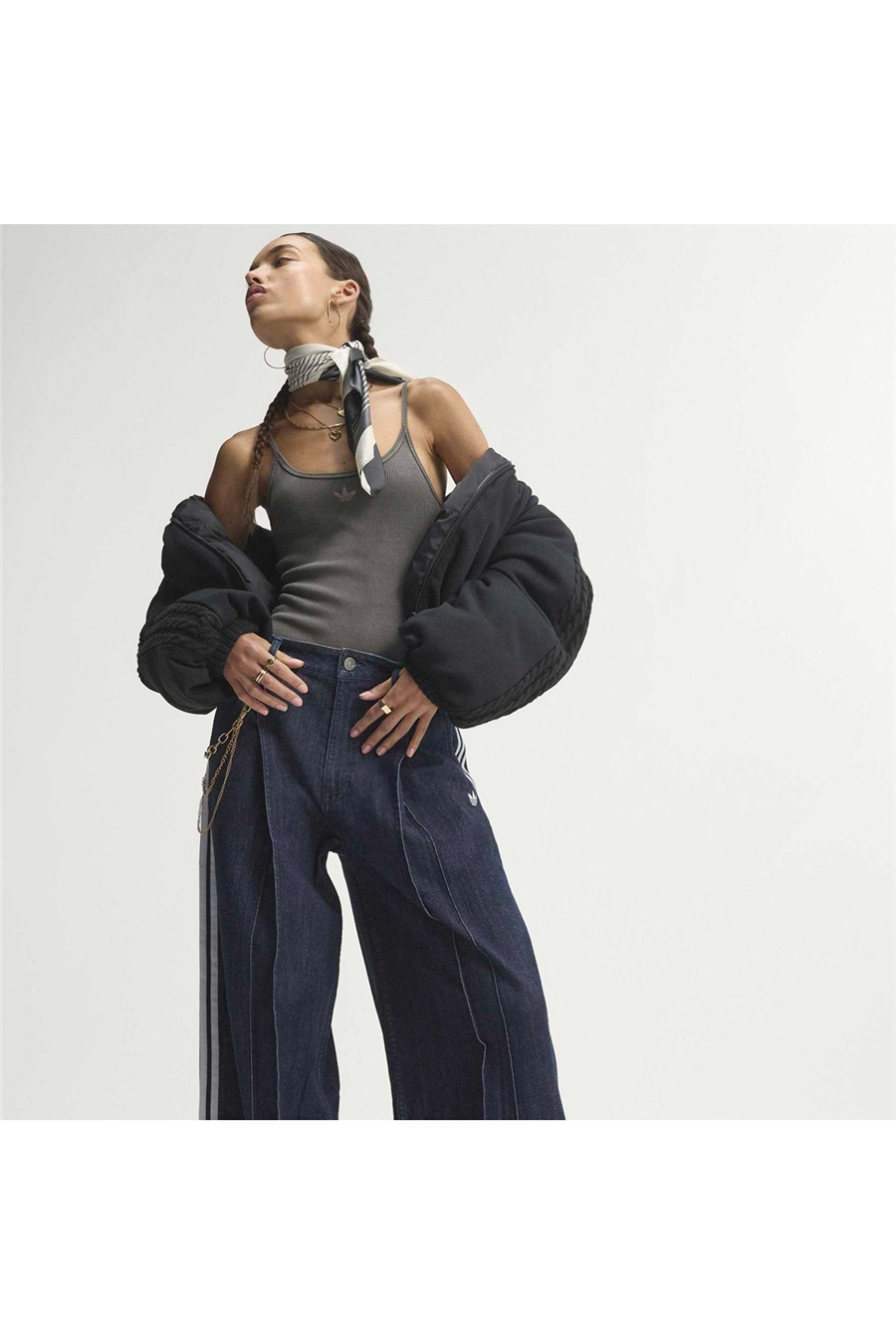 adidas Mavi  Kadın  Kot Pantolon DENIM WL PANTS LE8302