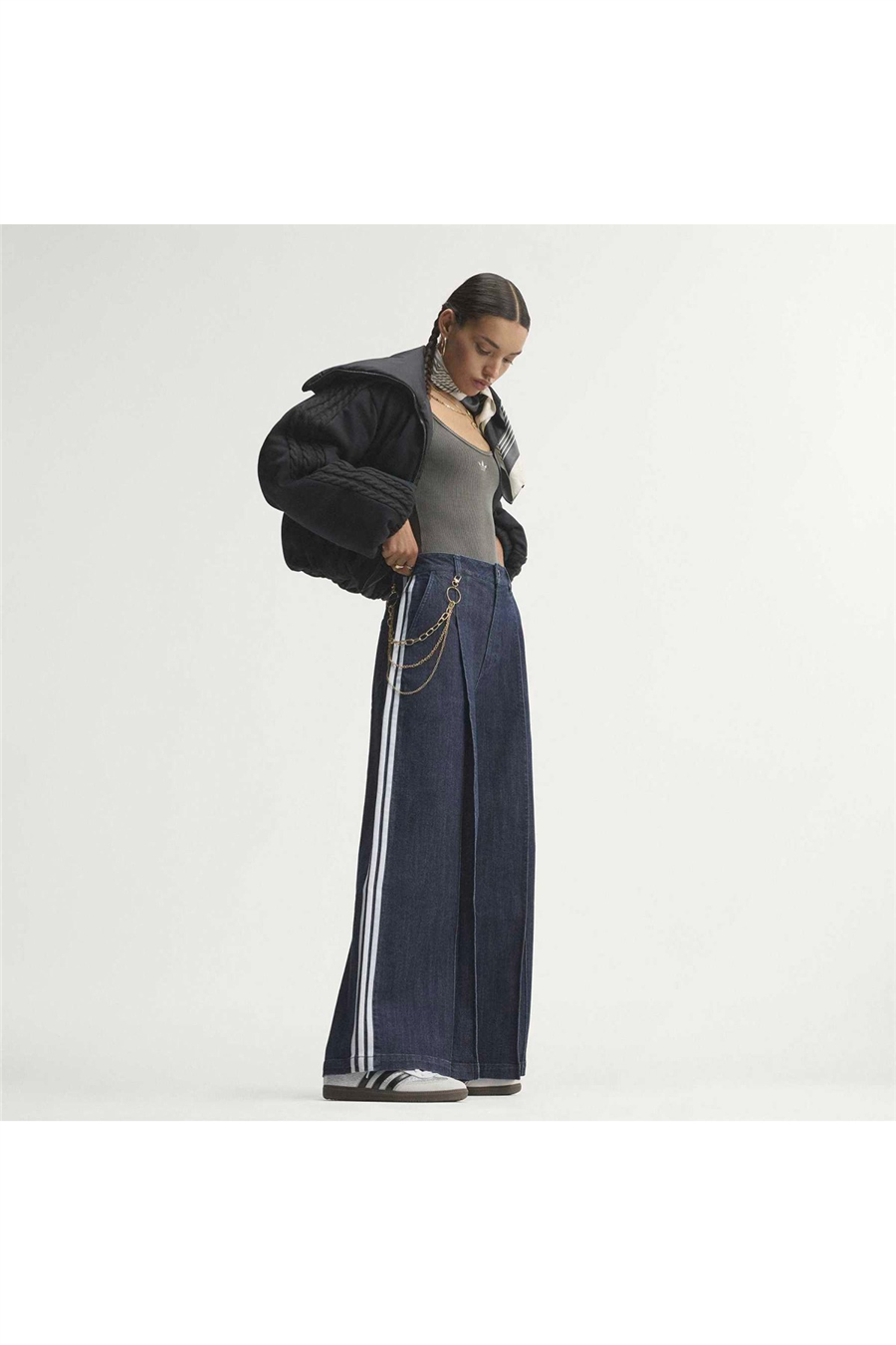 adidas Mavi  Kadın  Kot Pantolon DENIM WL PANTS LE8302