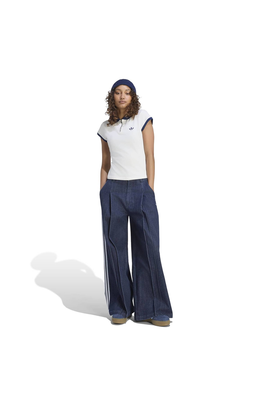 adidas Mavi  Kadın  Kot Pantolon DENIM WL PANTS LE8302