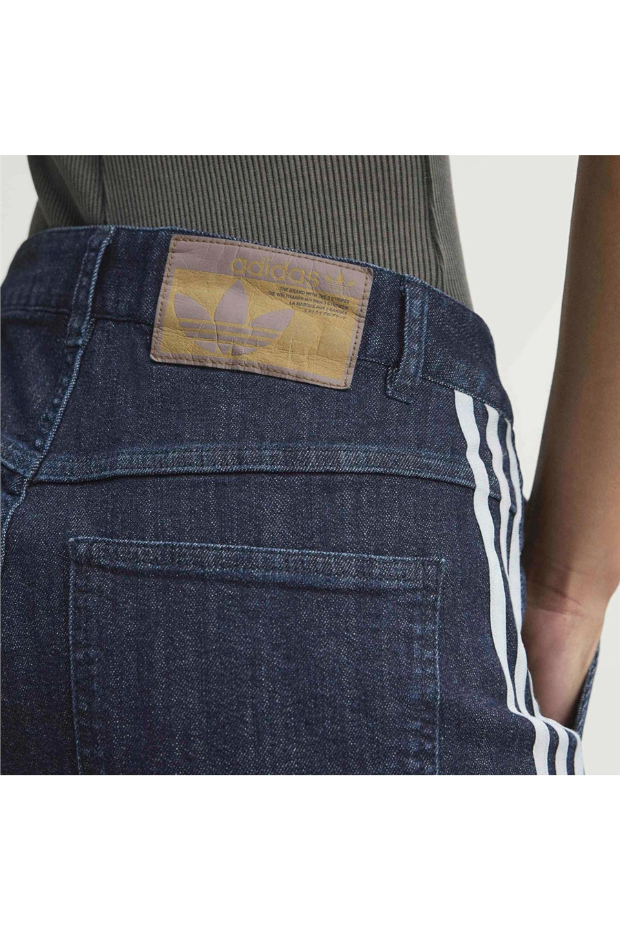 adidas Mavi  Kadın  Kot Pantolon DENIM WL PANTS LE8302