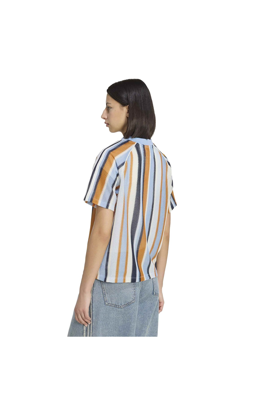 adidas Mavi  Kadın  T-shirt KNIT JERSEY KY3160