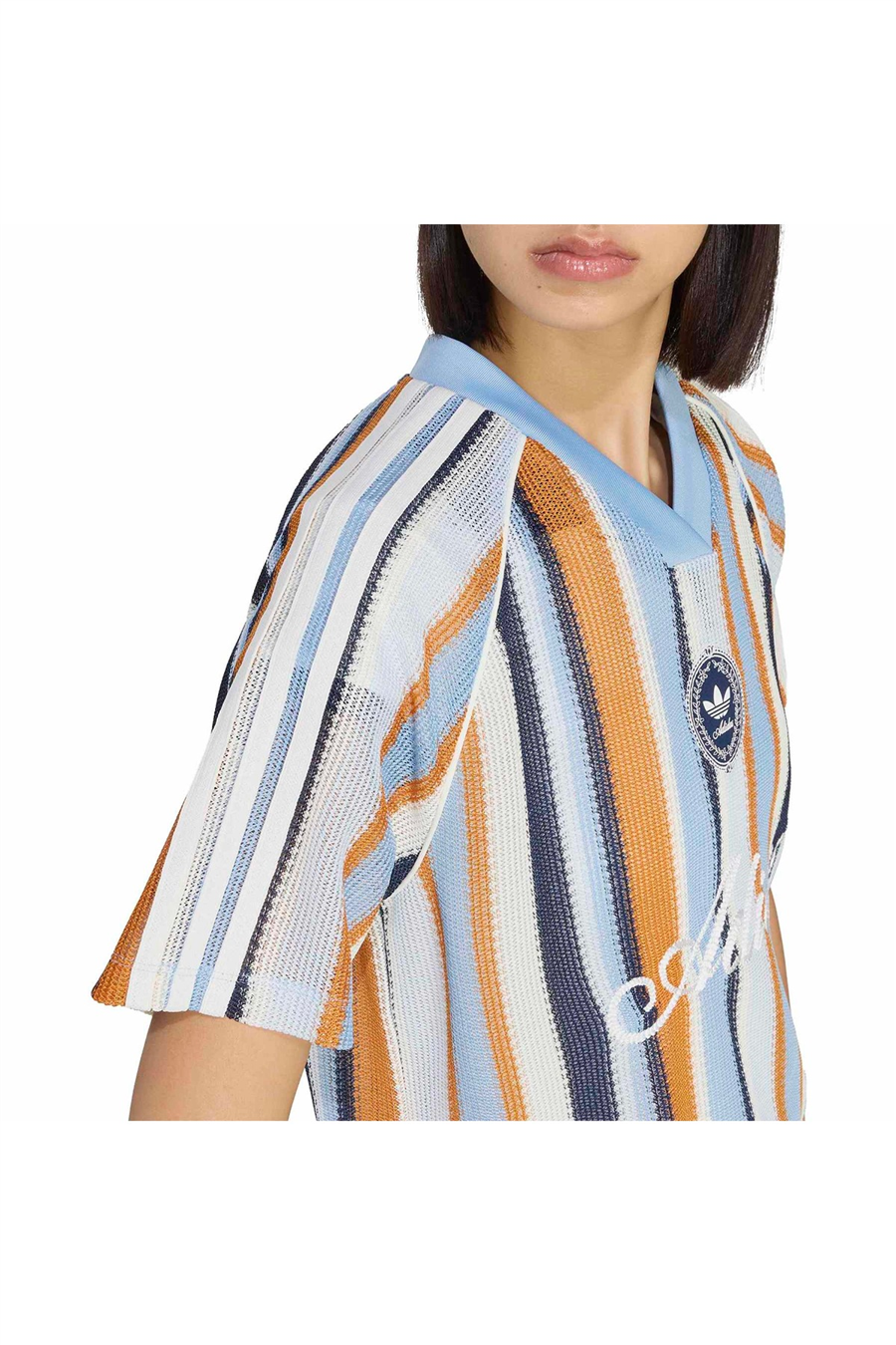 adidas Mavi  Kadın  T-shirt KNIT JERSEY KY3160