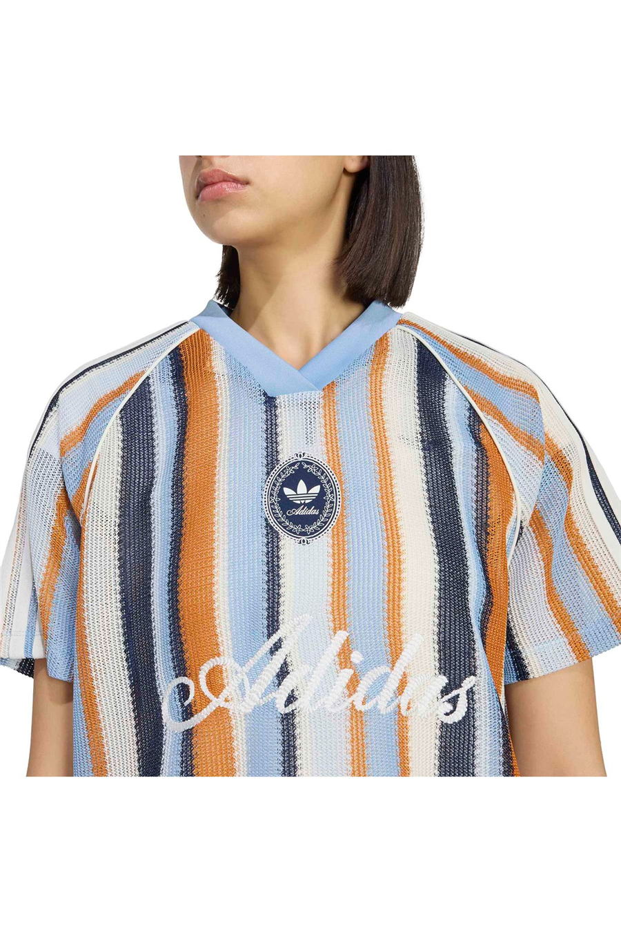 adidas Mavi  Kadın  T-shirt KNIT JERSEY KY3160