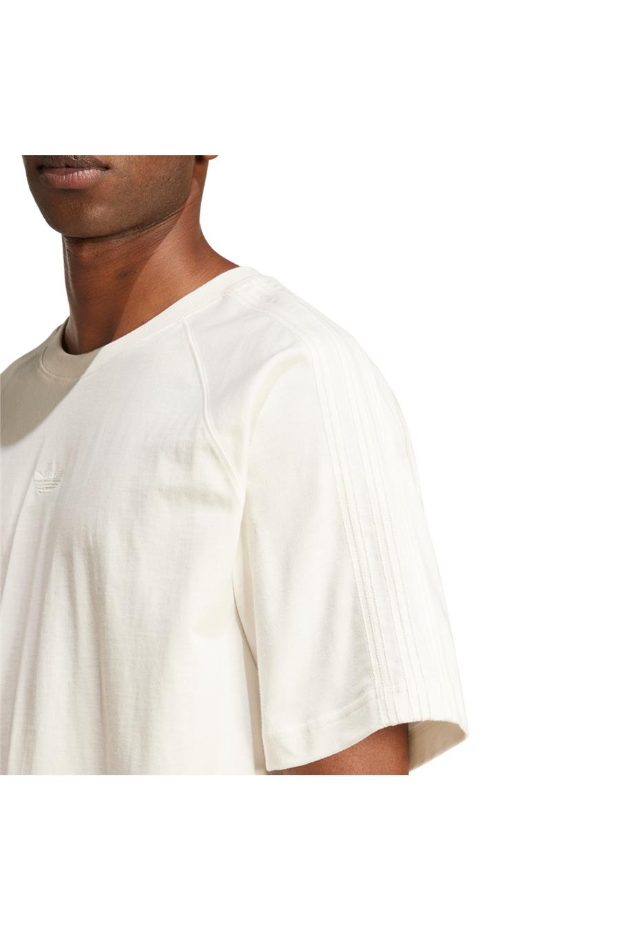 adidas P ESS TEE Erkek  Beyaz  T-shirt JD3278