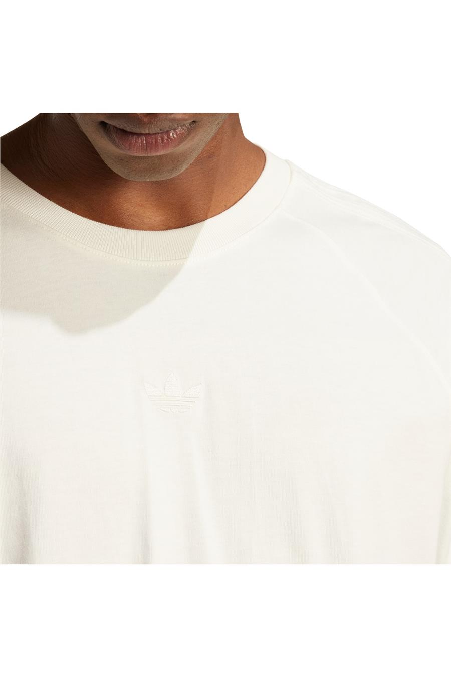 adidas P ESS TEE Erkek  Beyaz  T-shirt JD3278