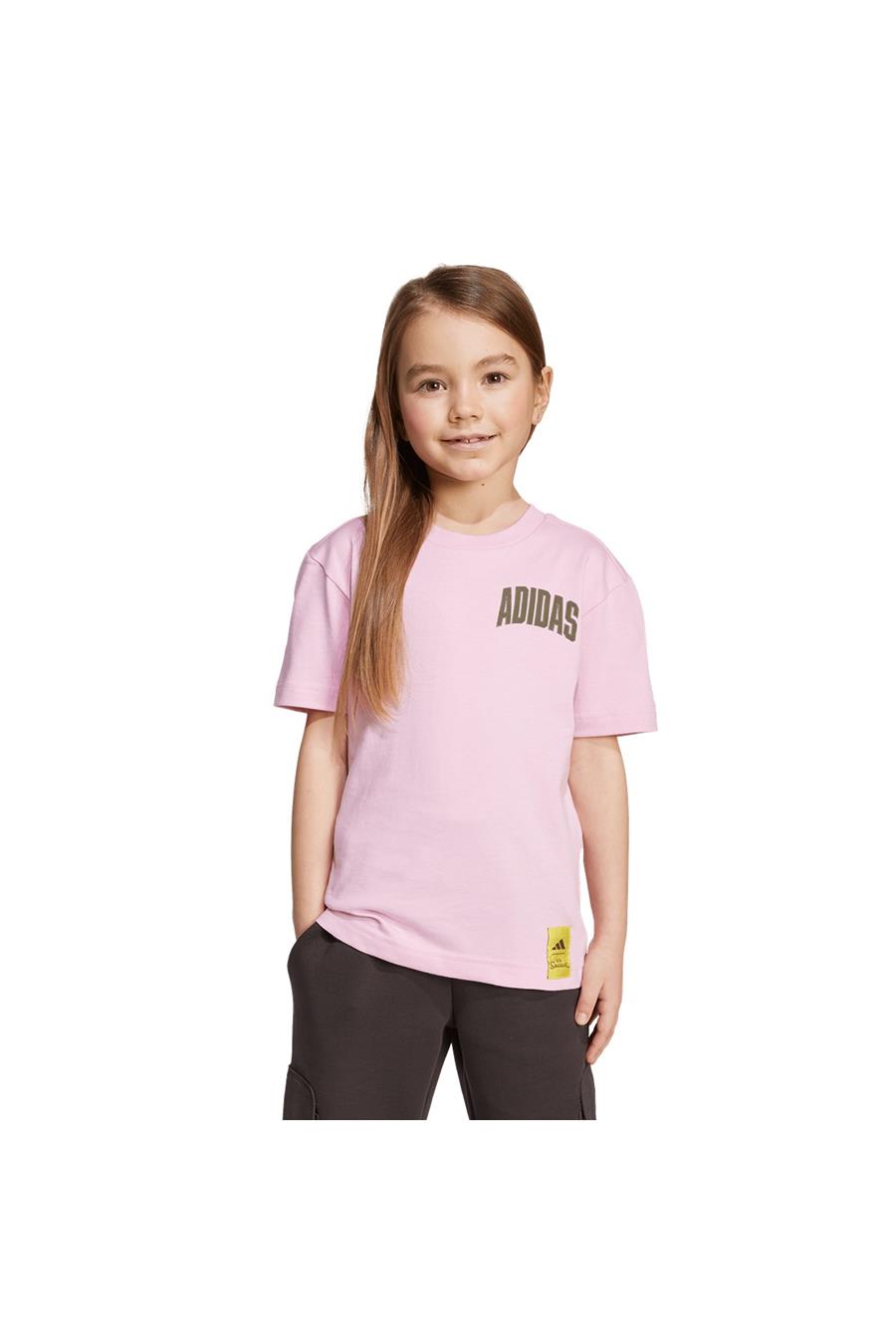 adidas Pembe Çocuk   T-shirt LK SIM T JM0831