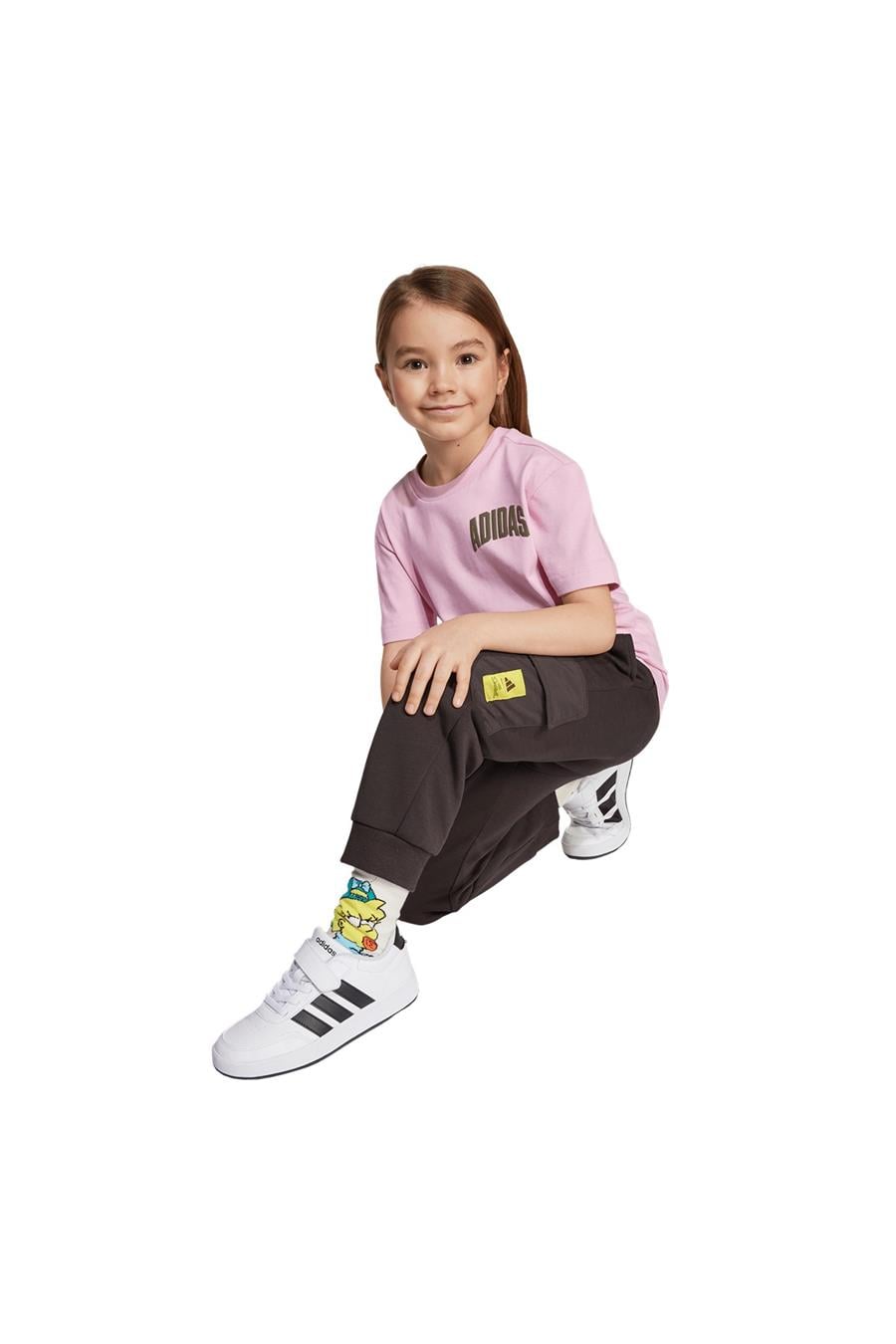 adidas Pembe Çocuk   T-shirt LK SIM T JM0831