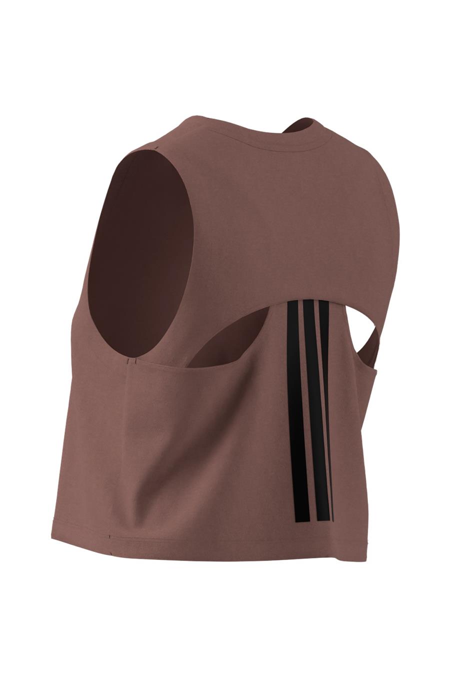 adidas Pembe Kadın   Atlet BOXY TANK 3S JJ3494