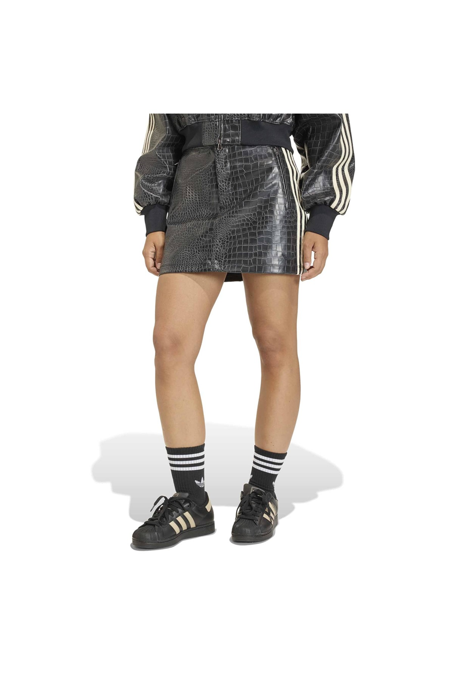 adidas PLEATHER SK Kadın  Siyah  Etek KE5034