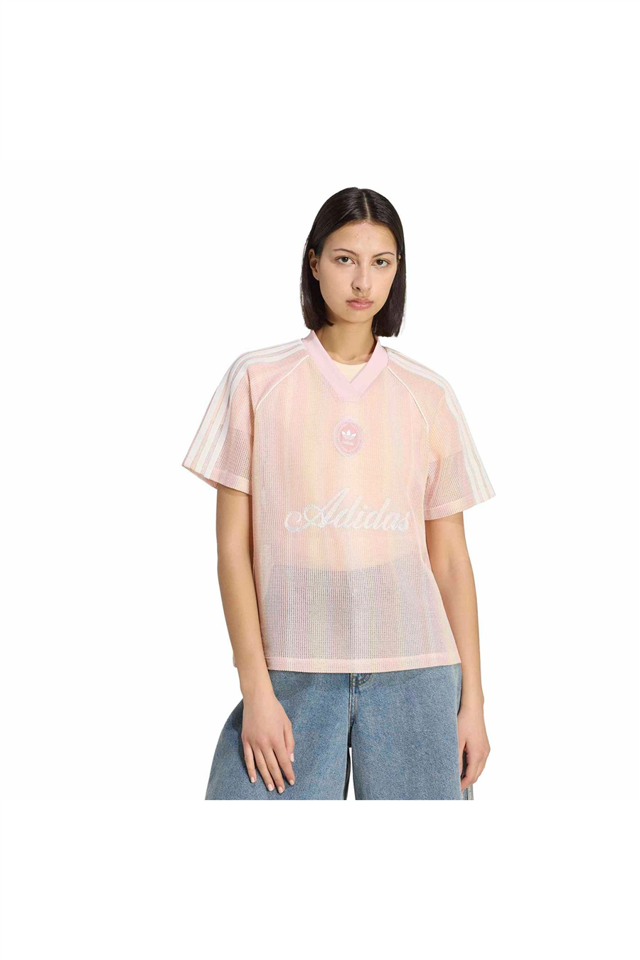 adidas Pudra  Kadın  T-shirt KNIT JERSEY KY3161