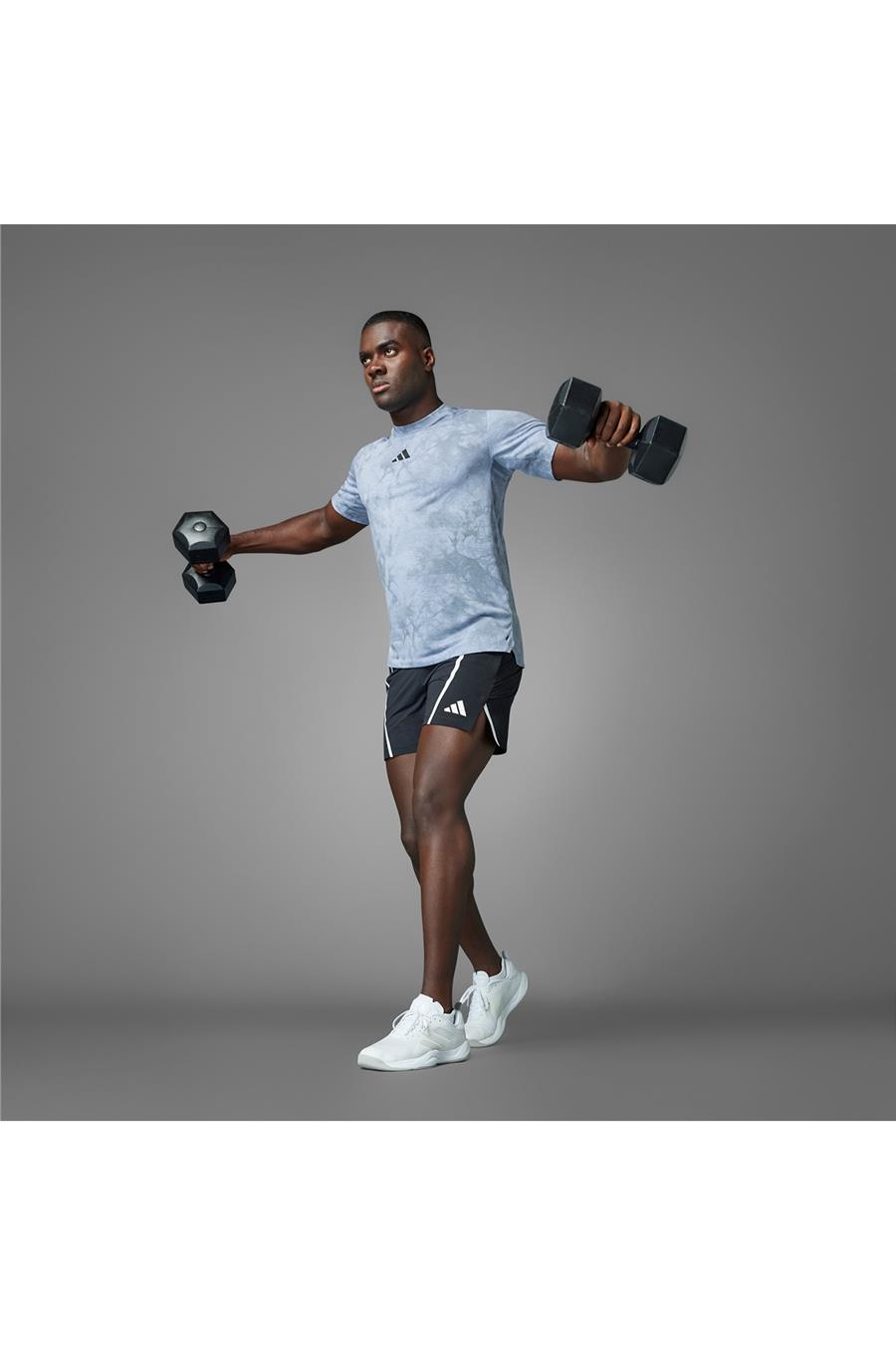 adidas Renkli  Erkek  T-shirt POWER AOP TEE JP3342 Renkli  Erkek  T-shirt POWER AOP TEE JP3342