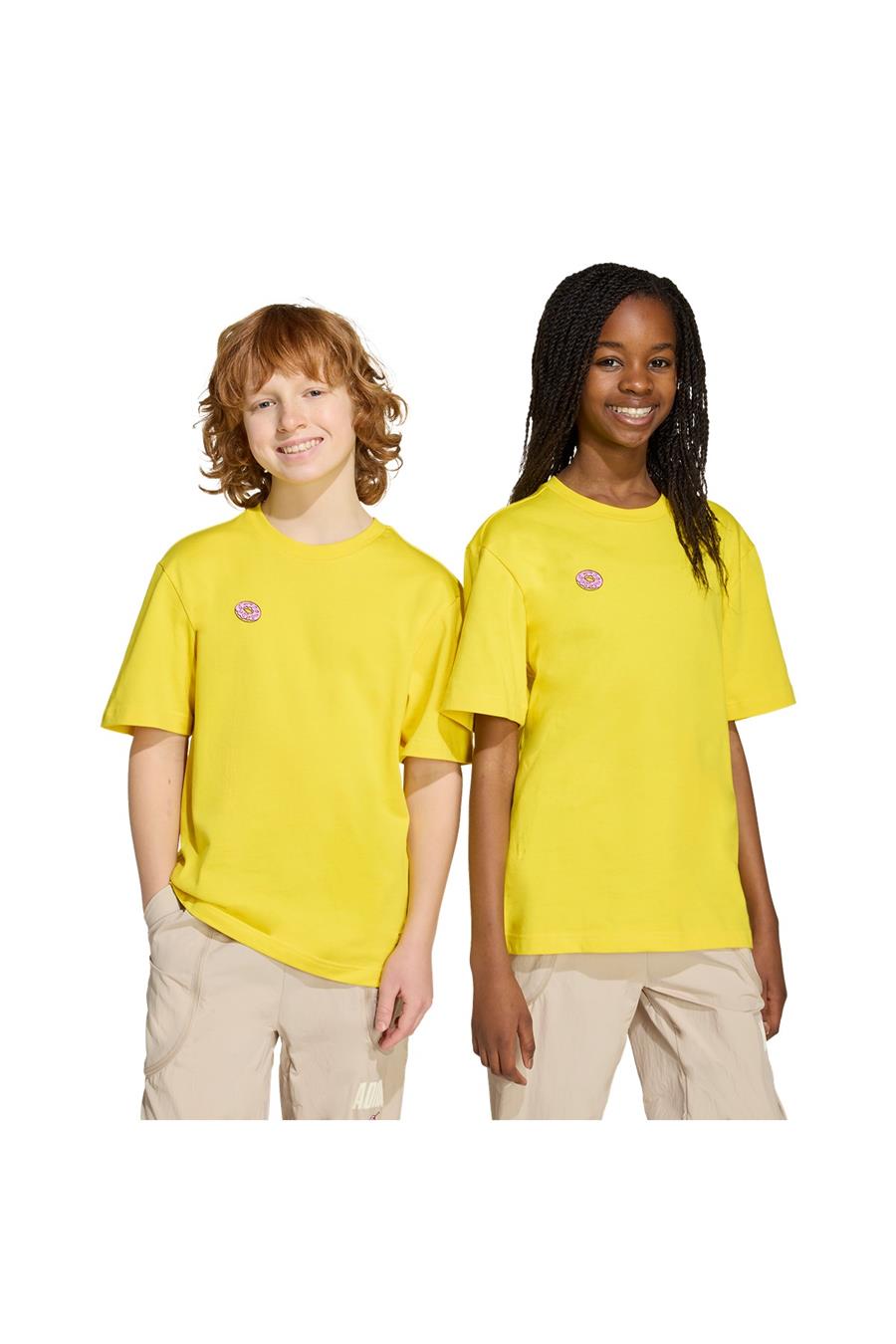 adidas Sarı Çocuk   T-shirt J SIM GFX T JM0818