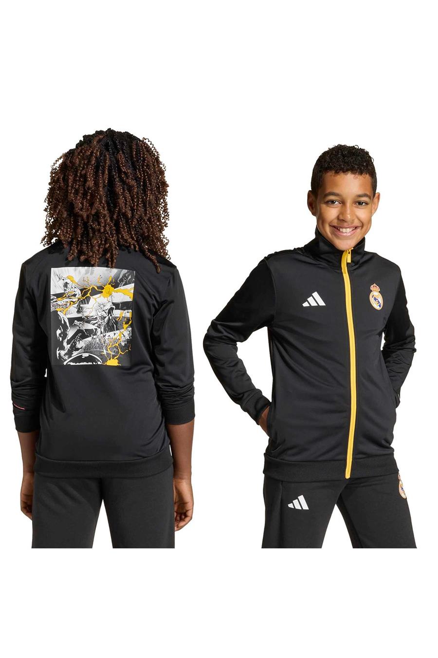 adidas  Siyah  Ceket REAL MARVEL TTY JY5853