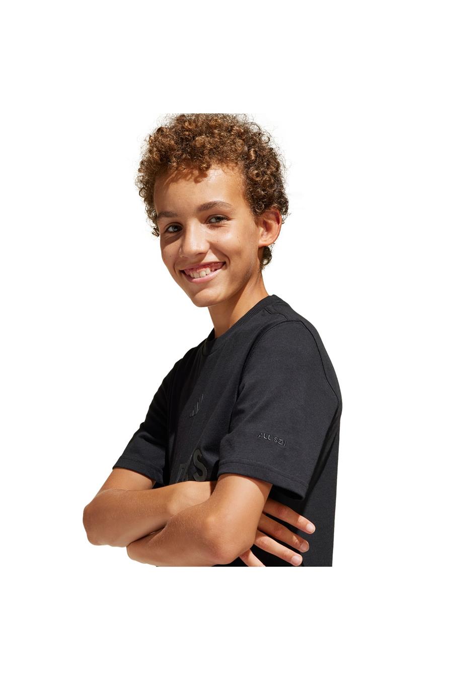 adidas Siyah  Çocuk  Şort J ALLSZN GFX T JC7616 Siyah  Çocuk  Şort J ALLSZN GFX T JC7616