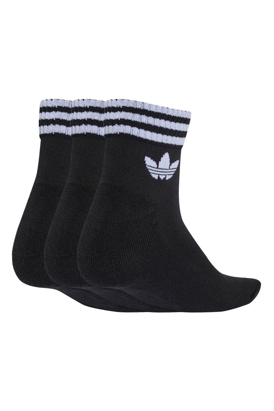 adidas  Siyah  Çorap 3S ANKLE S 3P JV7436