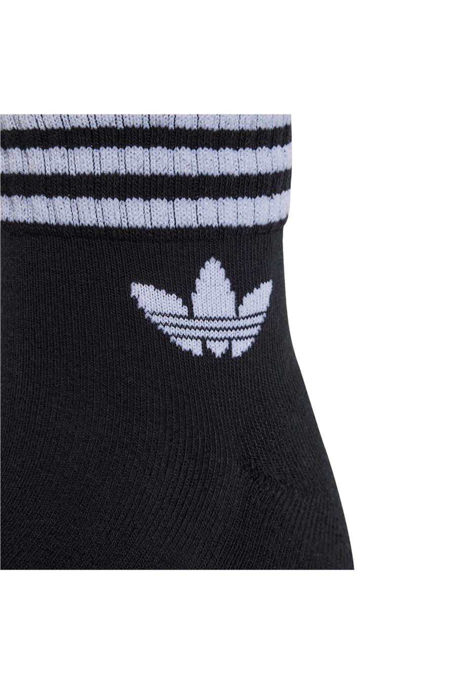 adidas  Siyah  Çorap 3S ANKLE S 3P JV7436