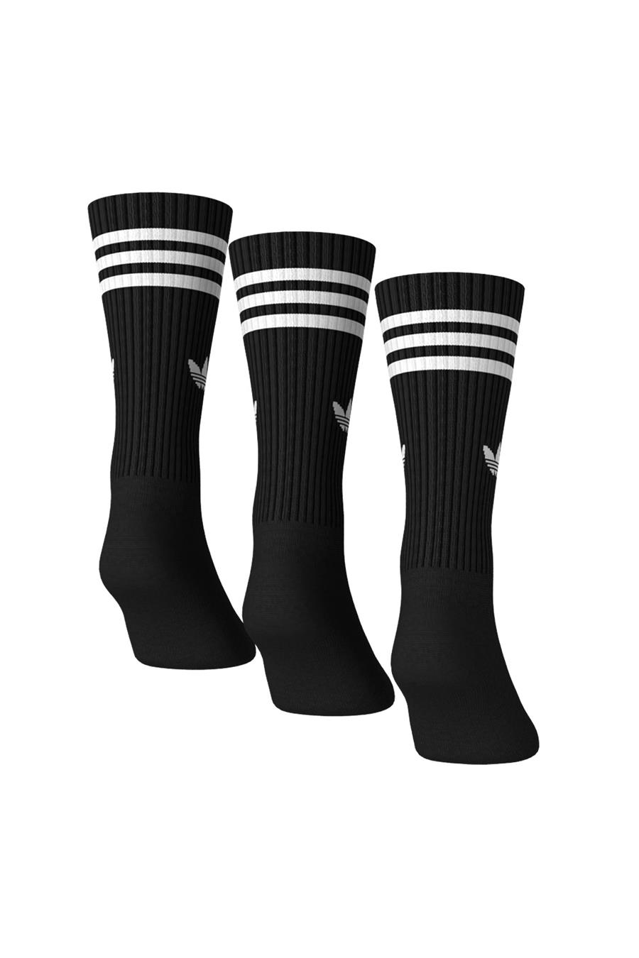 adidas  Siyah  Çorap 3S HIGH CR S 3P JV7417