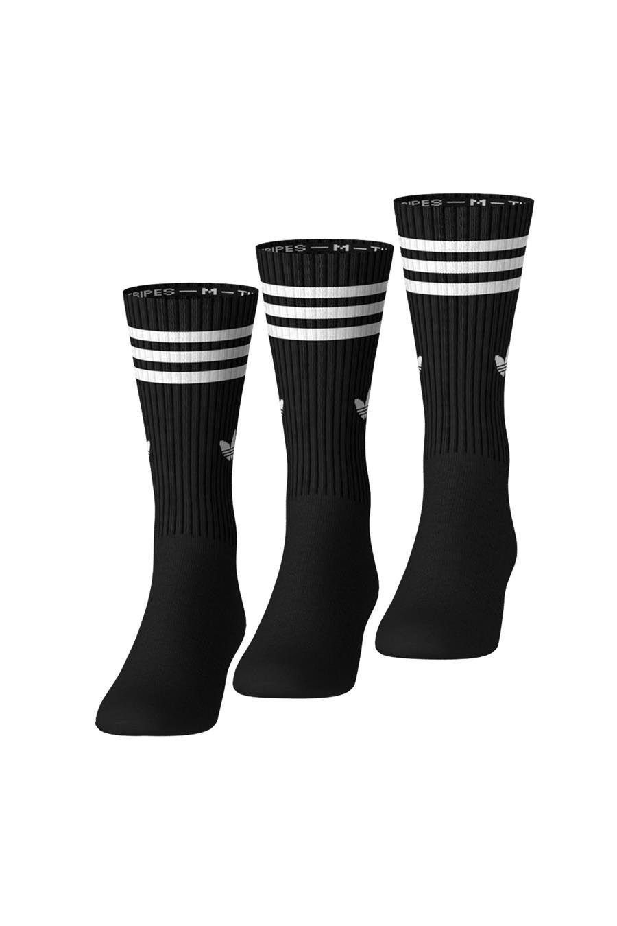 adidas  Siyah  Çorap 3S HIGH CR S 3P JV7417