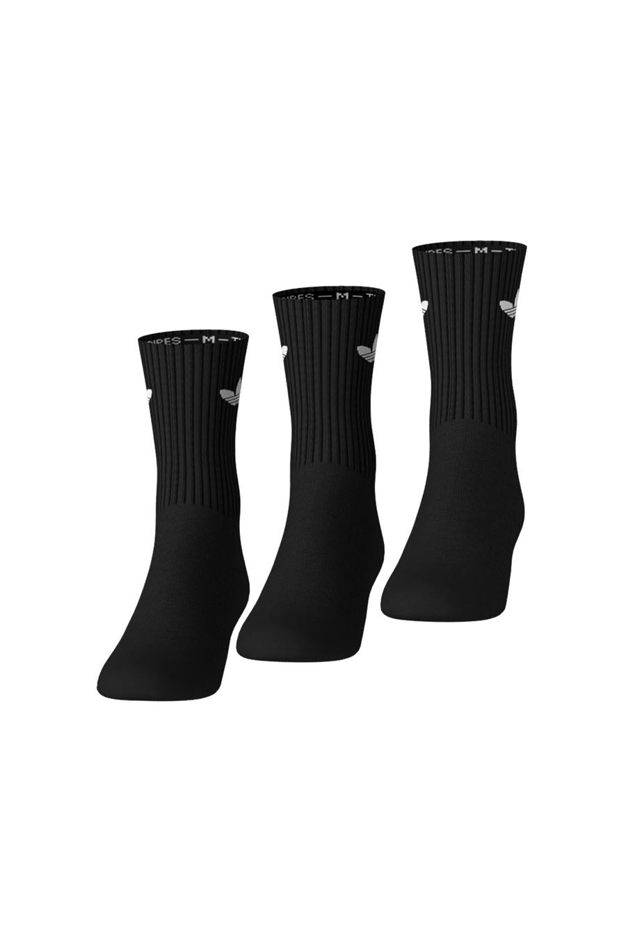 adidas  Siyah  Çorap TR CREW S 3P IJ5613