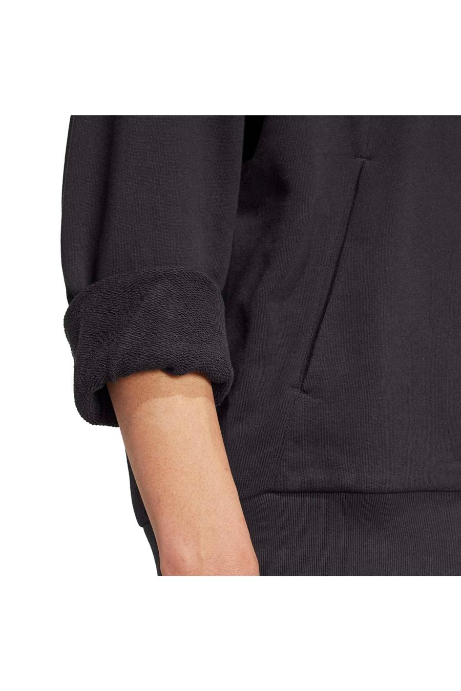 adidas Siyah  Erkek  Sweatshirt M A SZN FT HD IX1248