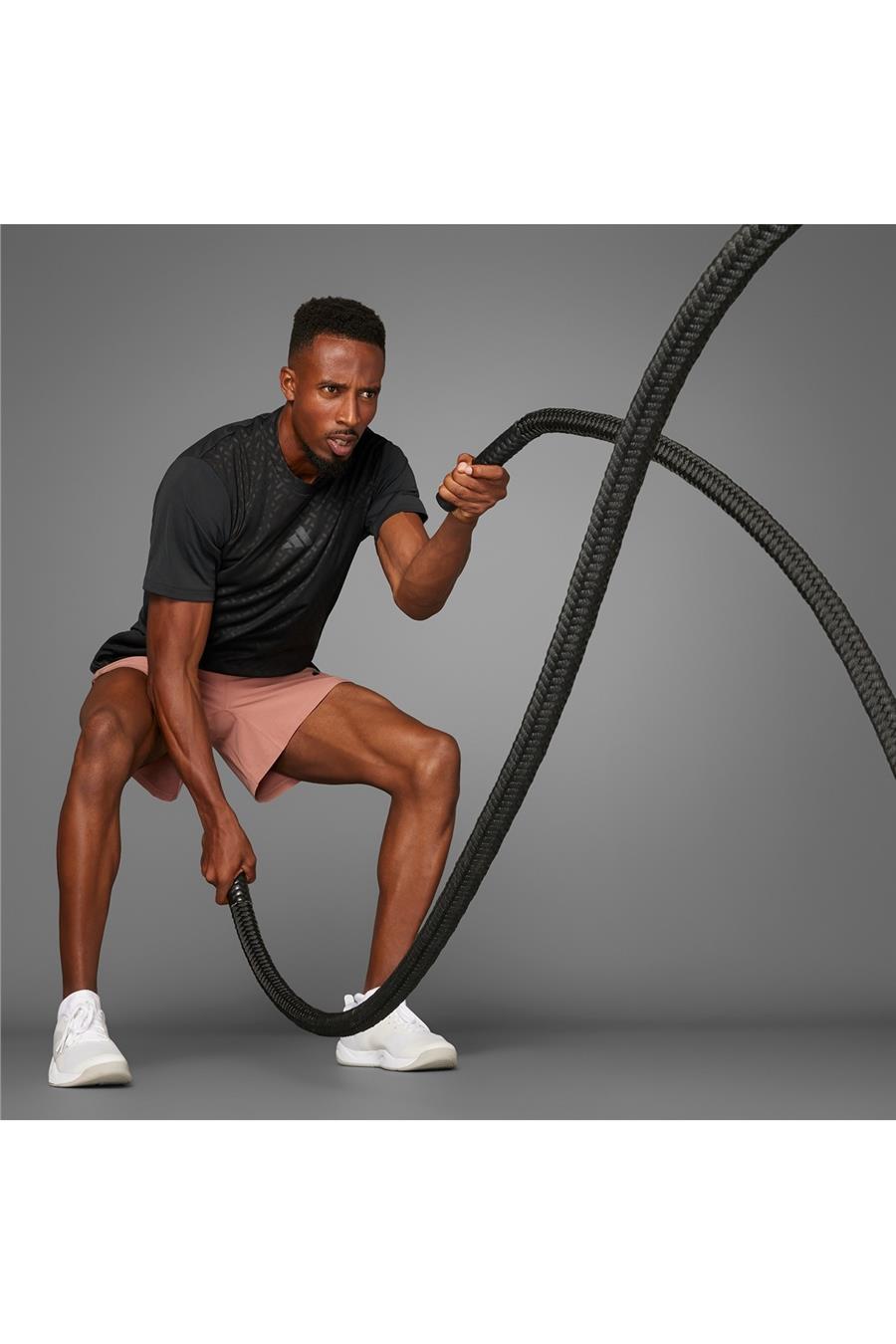 adidas Siyah  Erkek  T-shirt POWER 3S TEE JI8215 Siyah  Erkek  T-shirt POWER 3S TEE JI8215