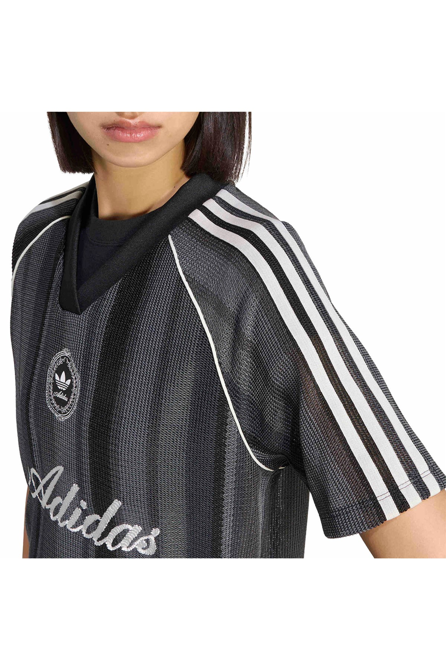 adidas Siyah  Kadın  T-shirt KNIT JERSEY KY3163