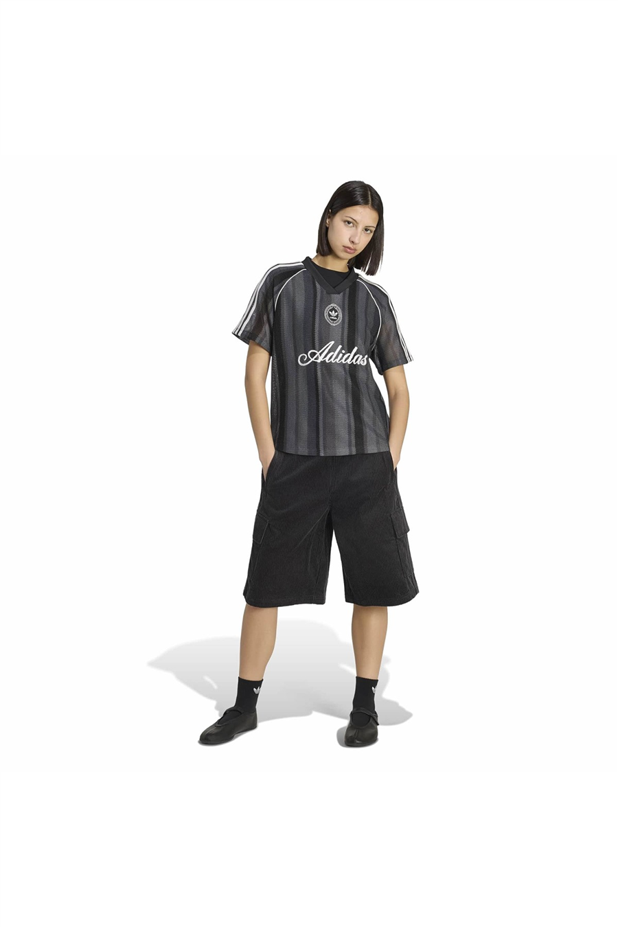 adidas Siyah  Kadın  T-shirt KNIT JERSEY KY3163