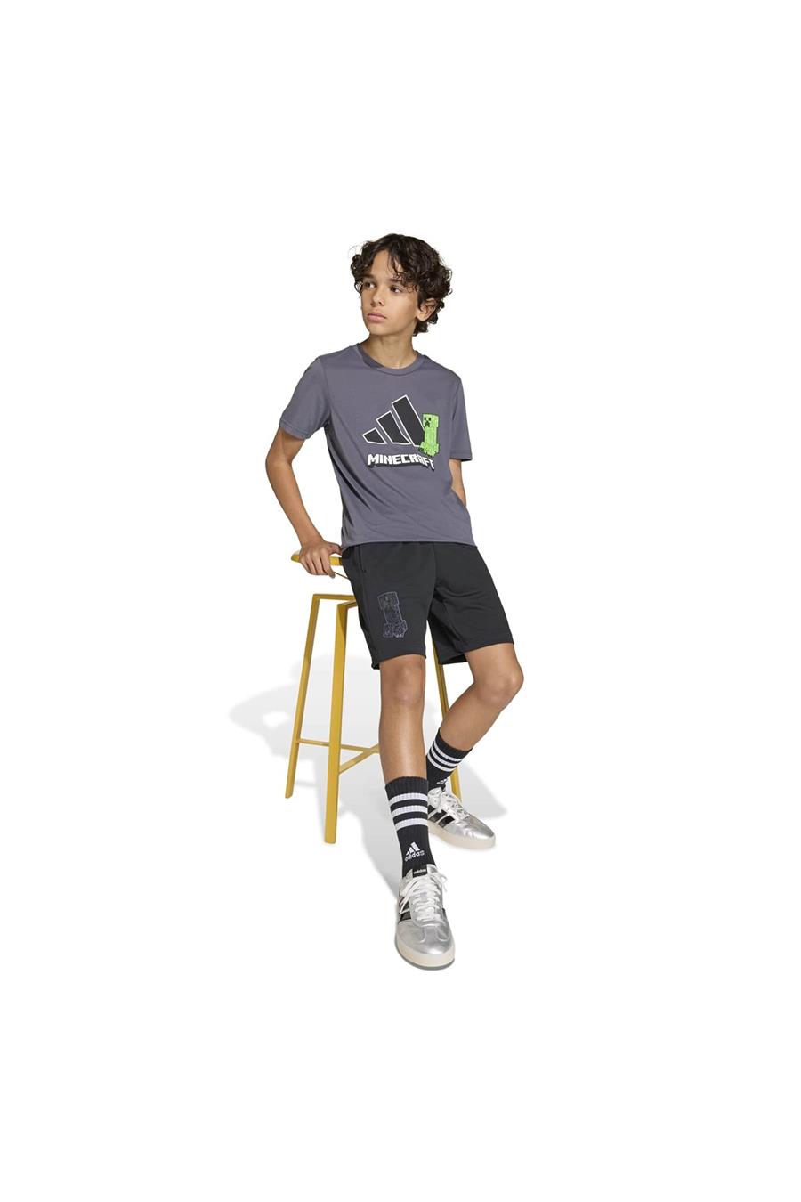 adidas  Siyah  Şort J MC SHORT KA0243