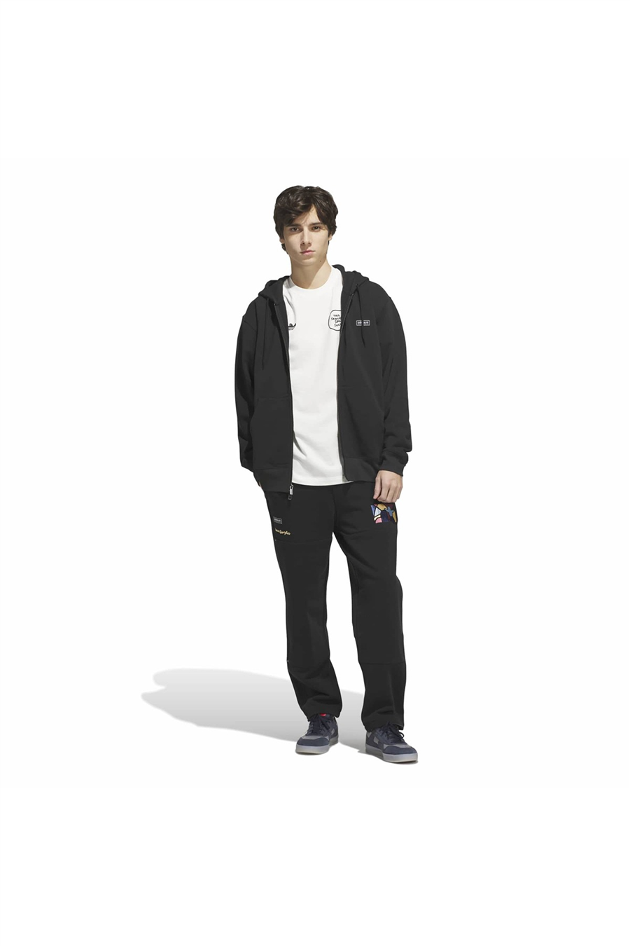 adidas  Sweatshirt SKATEBOARDING x MARK GONZALES GRAPHIC HOODIE KQ6273
