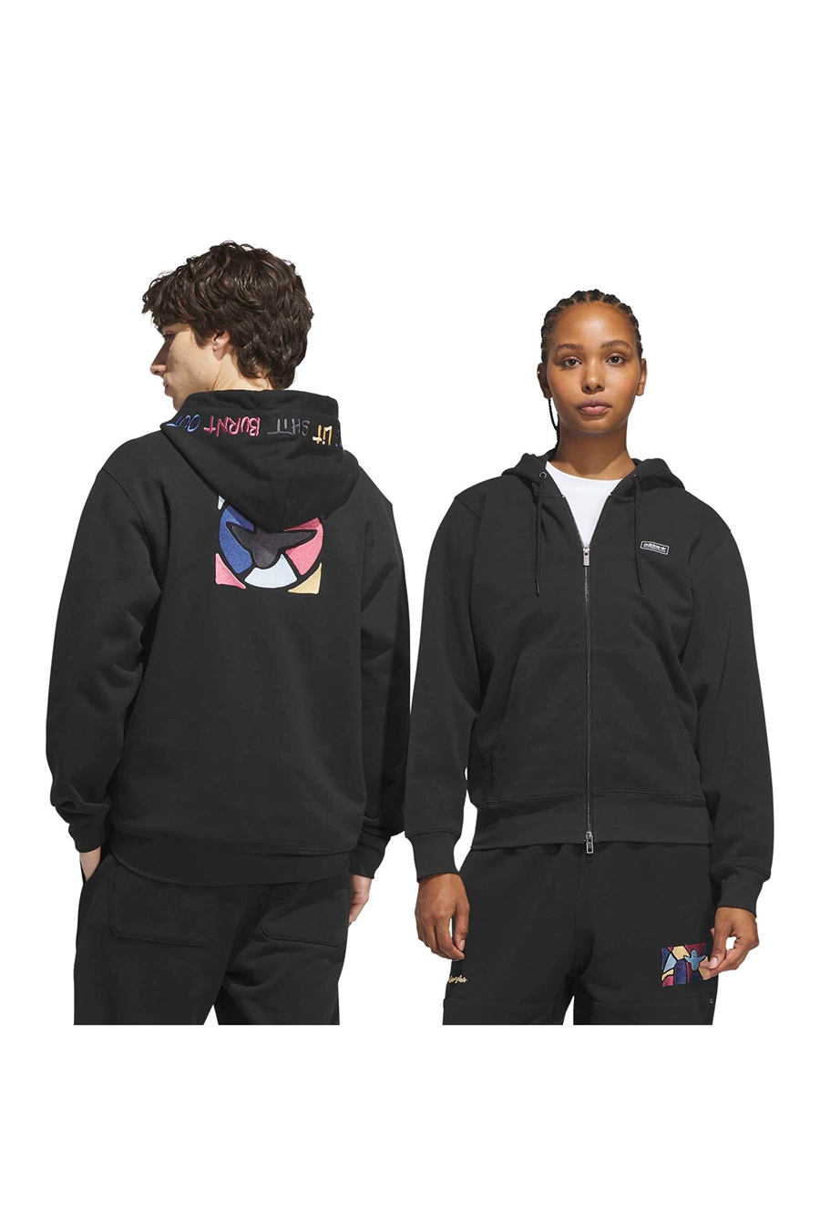 adidas  Sweatshirt SKATEBOARDING x MARK GONZALES GRAPHIC HOODIE KQ6273