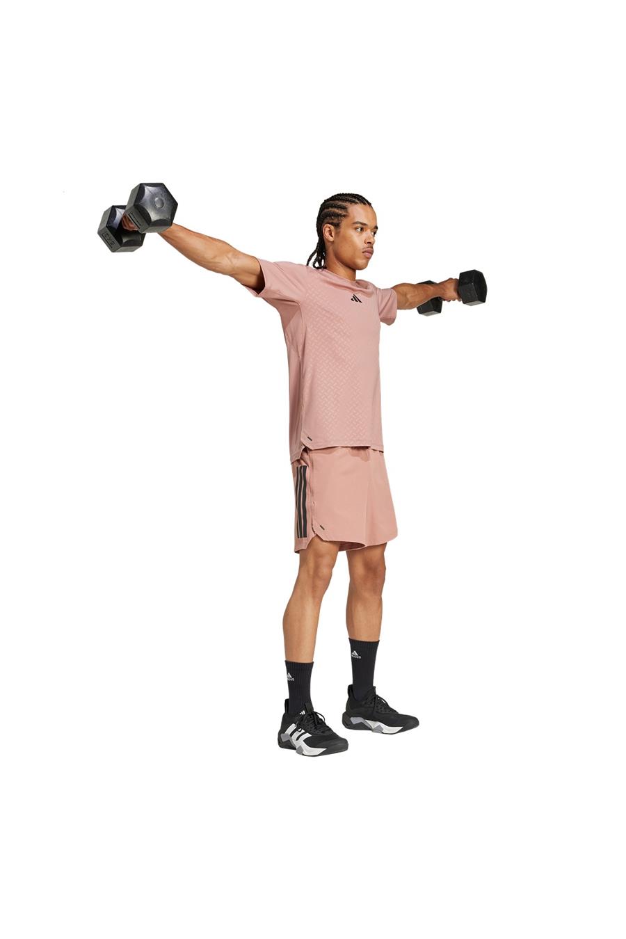 adidas Taba  Erkek  T-shirt POWER 3S TEE JI8217 Taba  Erkek  T-shirt POWER 3S TEE JI8217