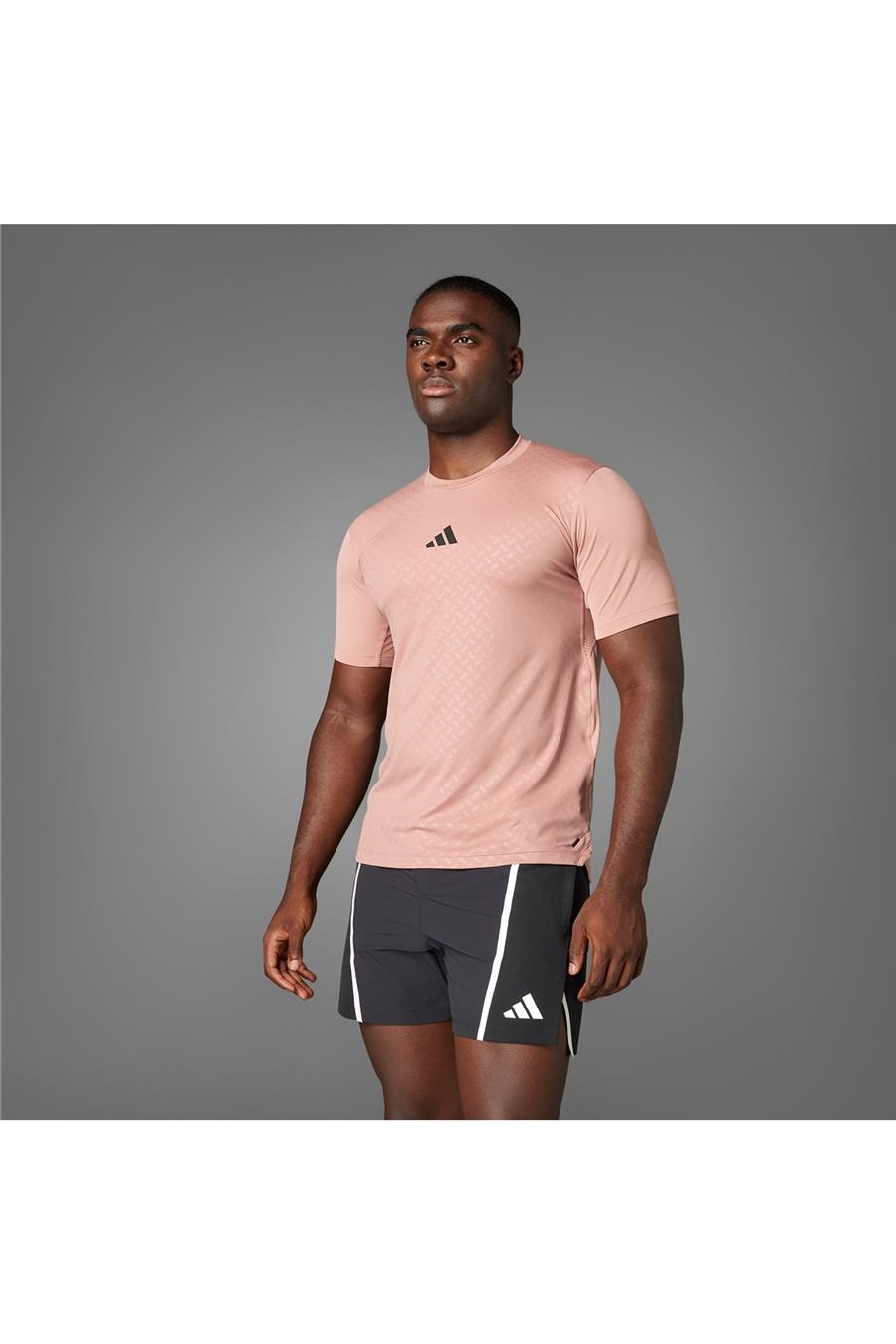 adidas Taba  Erkek  T-shirt POWER 3S TEE JI8217 Taba  Erkek  T-shirt POWER 3S TEE JI8217