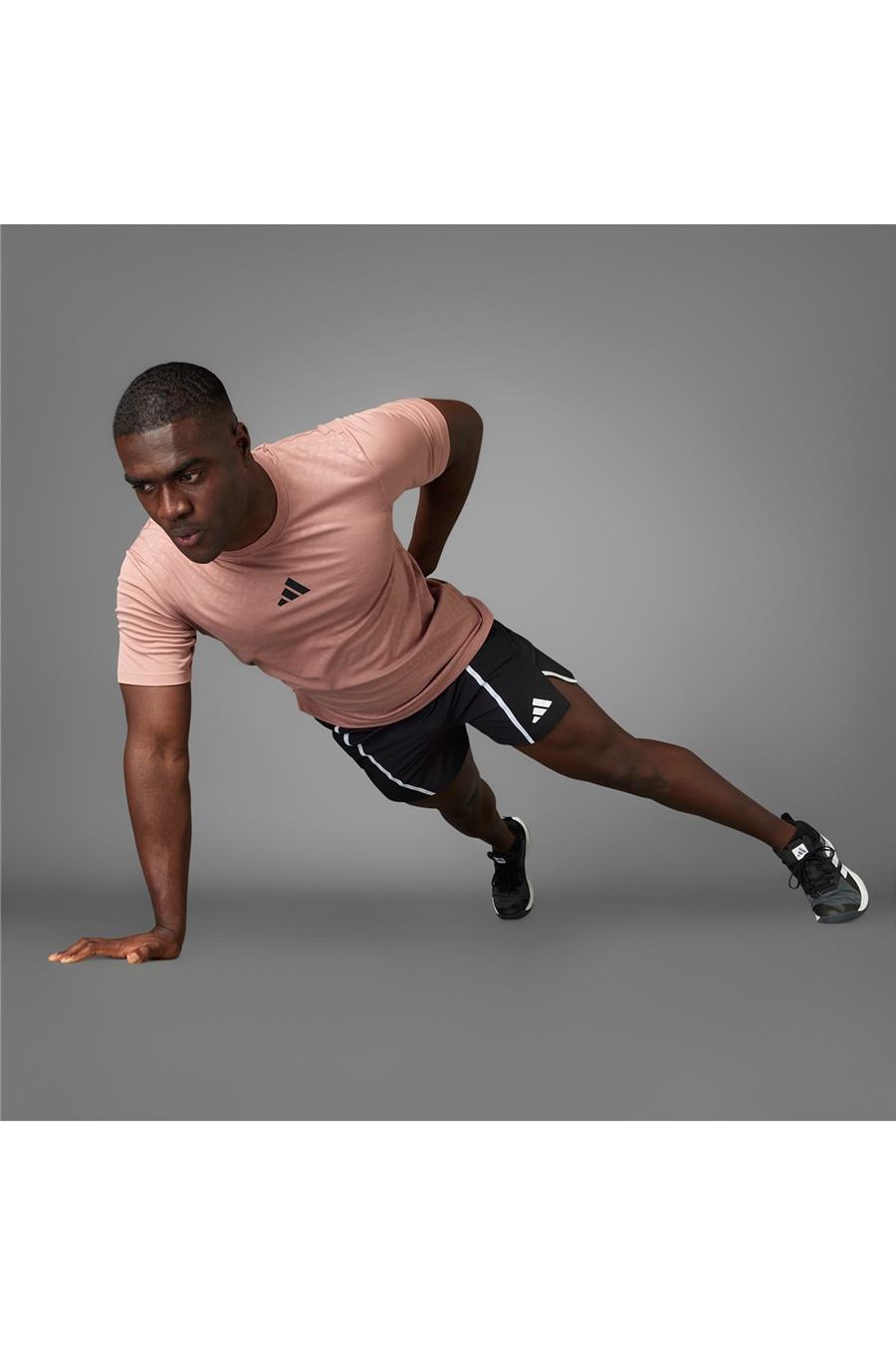 adidas Taba  Erkek  T-shirt POWER 3S TEE JI8217 Taba  Erkek  T-shirt POWER 3S TEE JI8217