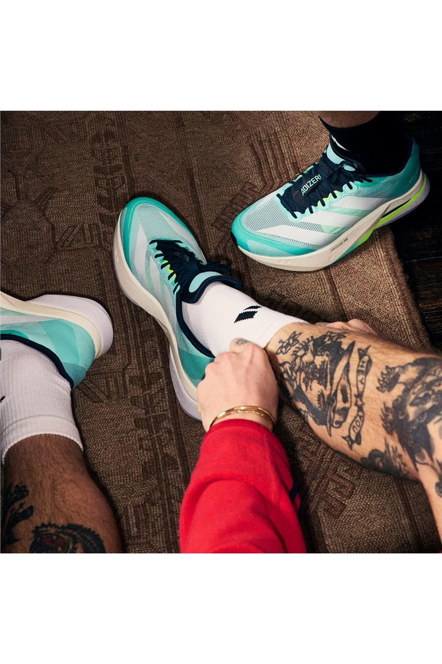 adidas Turkuaz Erkek   Koşu Ayakkabısı ADIZERO BOSTON 13 M JS4945