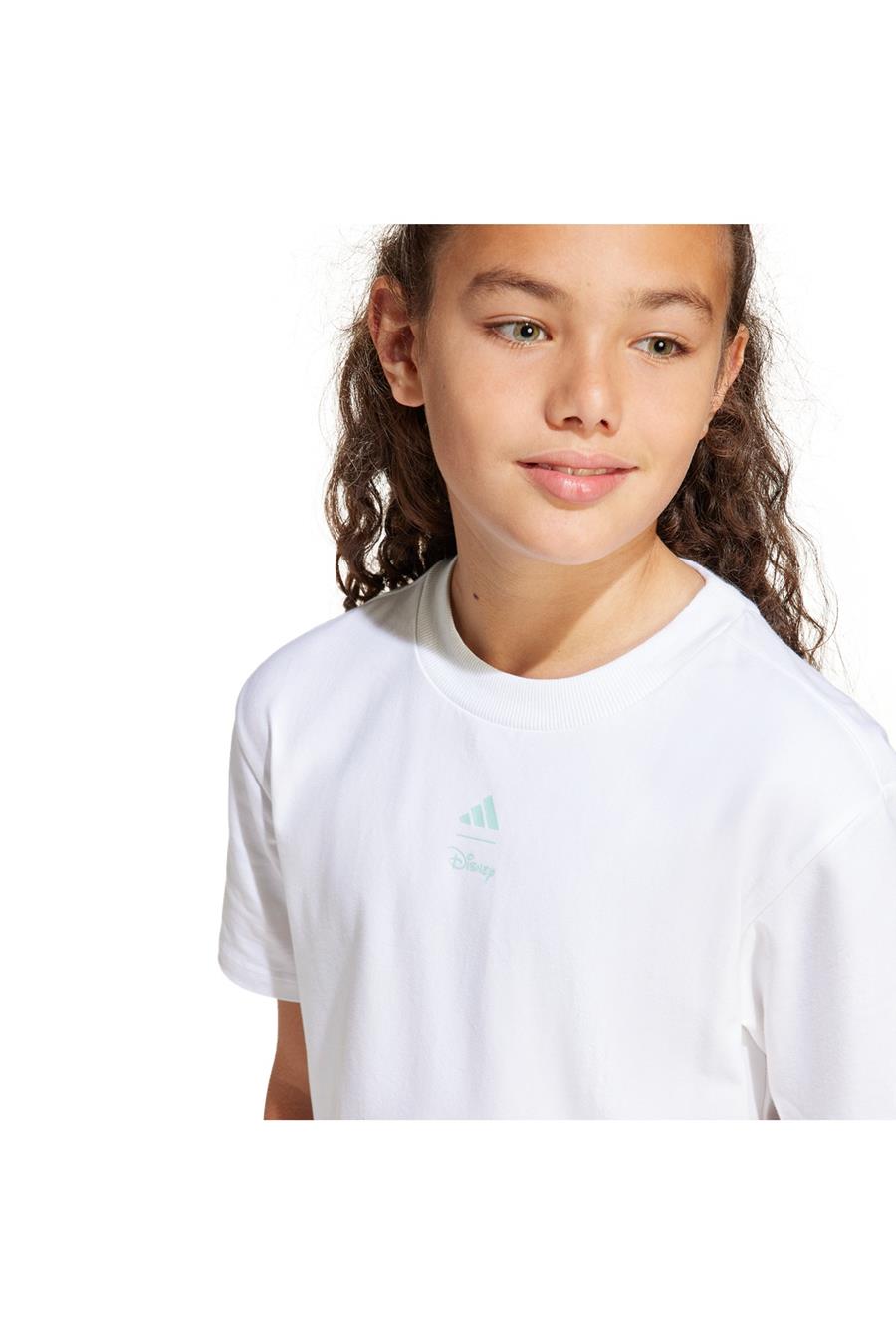 adidas Unisex  Beyaz  T-shirt J DY LS GFX T JD4557