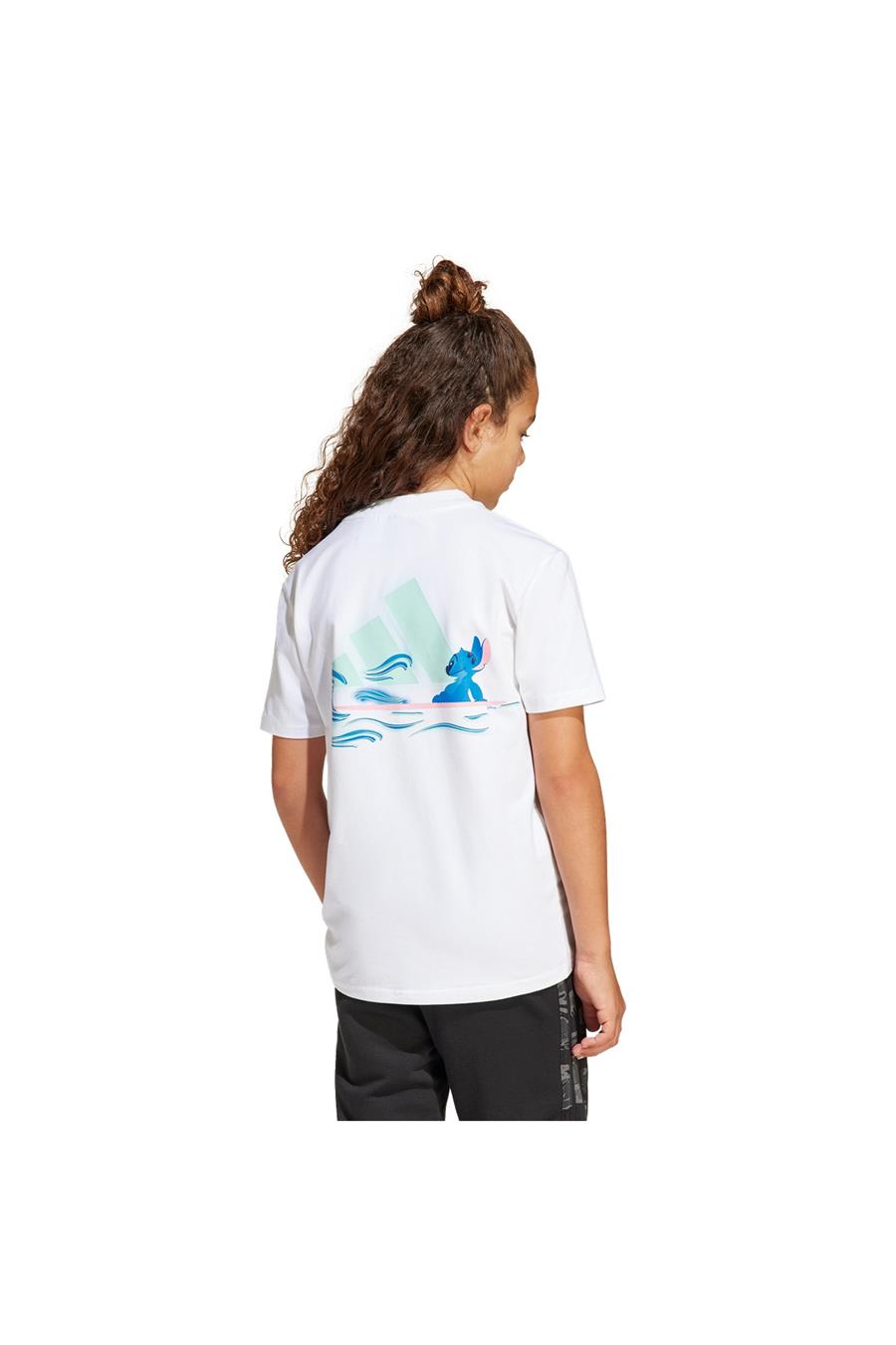 adidas Unisex  Beyaz  T-shirt J DY LS GFX T JD4557
