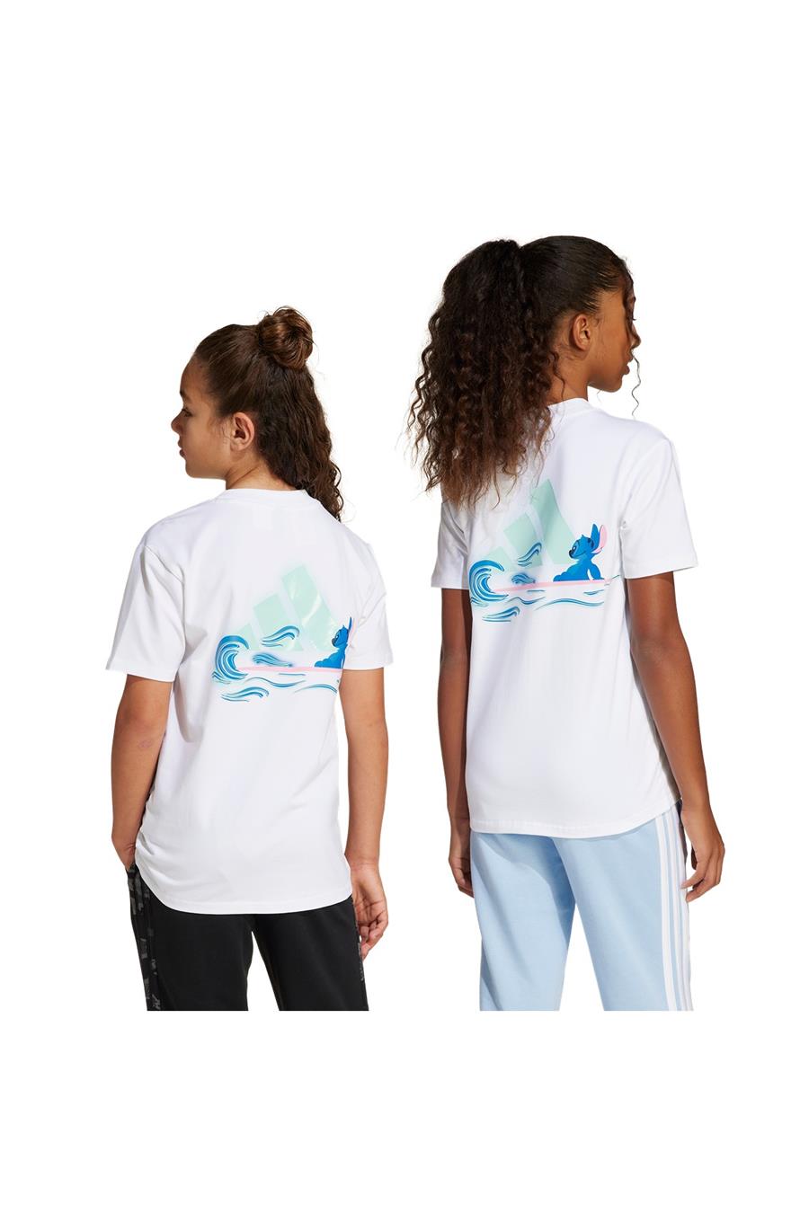 adidas Unisex  Beyaz  T-shirt J DY LS GFX T JD4557