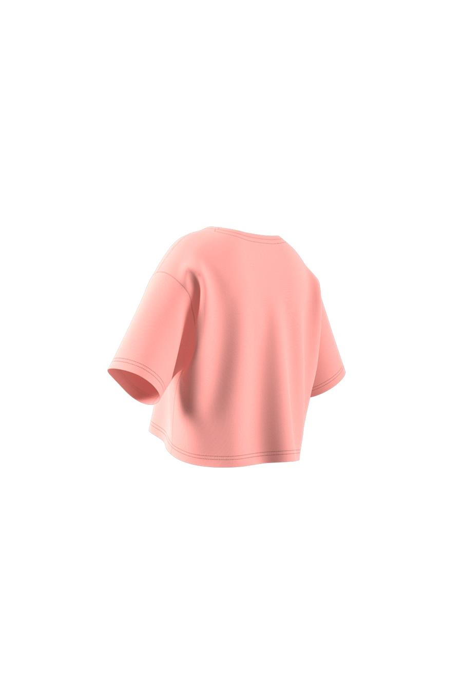 adidas Unisex  Pembe  T-shirt CROPPED TEE JC9138
