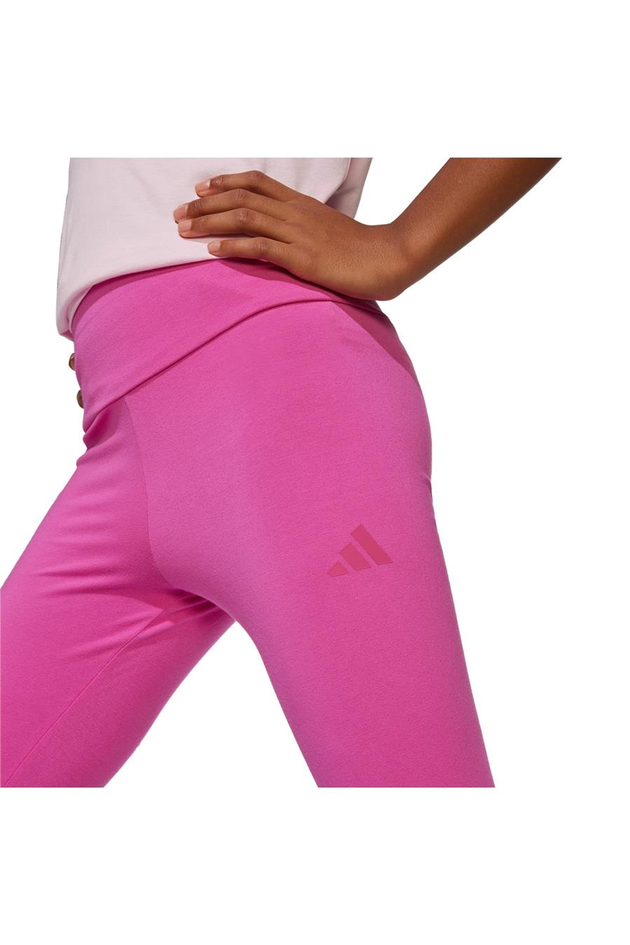 adidas Unisex  Pembe  Tayt JG FI 3S LEG JJ4845