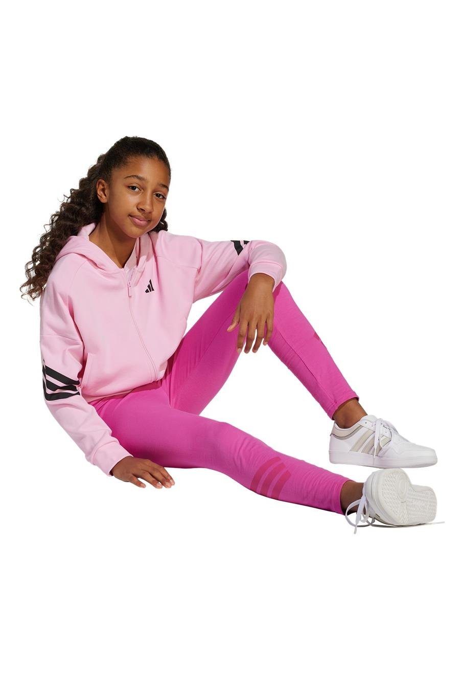 adidas Unisex  Pembe  Tayt JG FI 3S LEG JJ4845