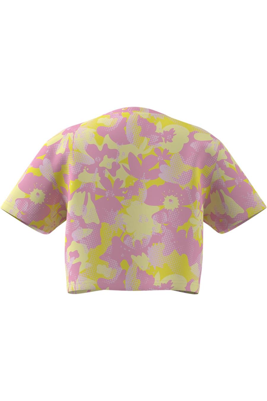 adidas Unisex  Sarı  T-shirt JG TR-ES FL TE JI6098