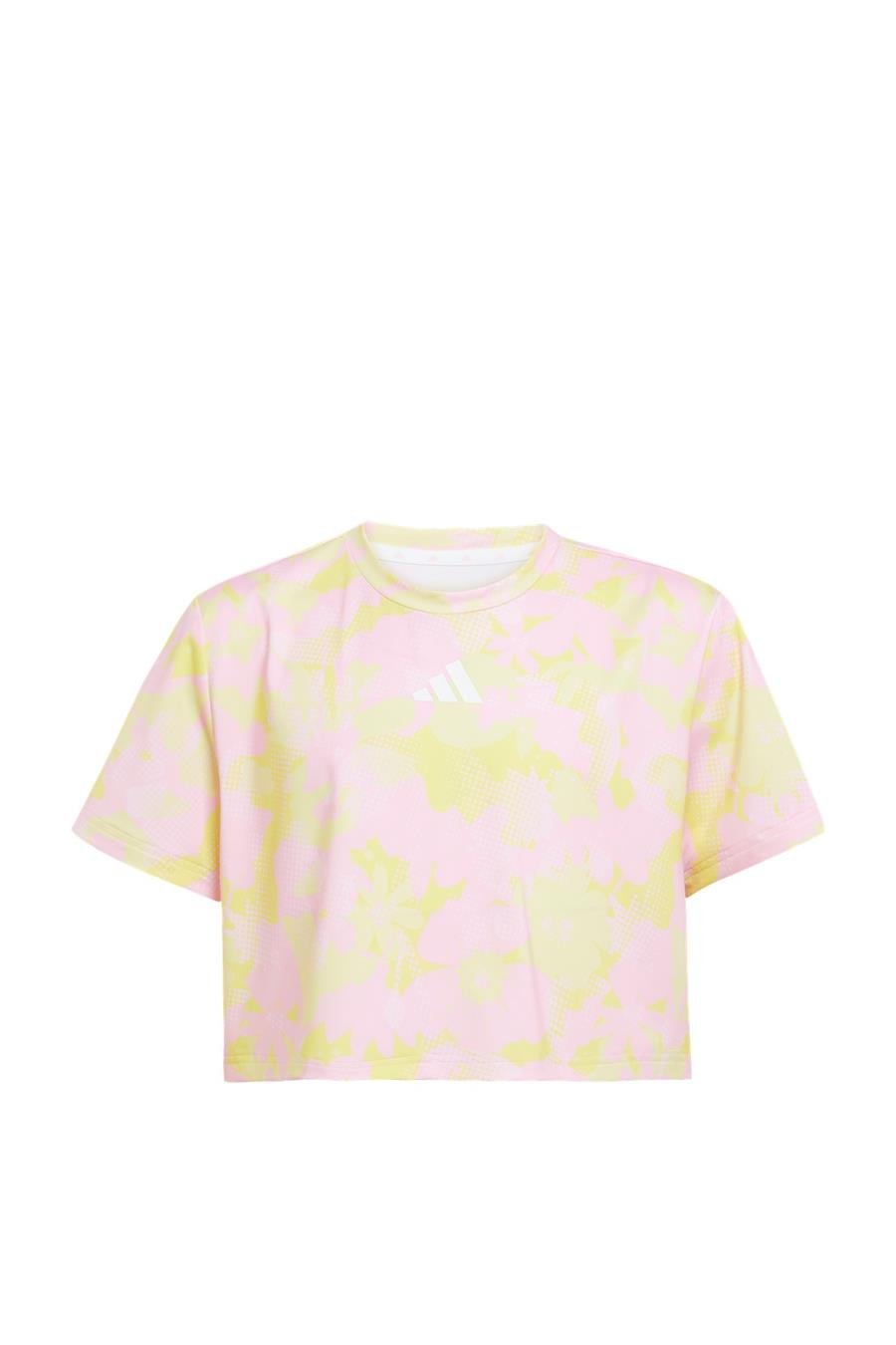 adidas Unisex  Sarı  T-shirt JG TR-ES FL TE JI6098