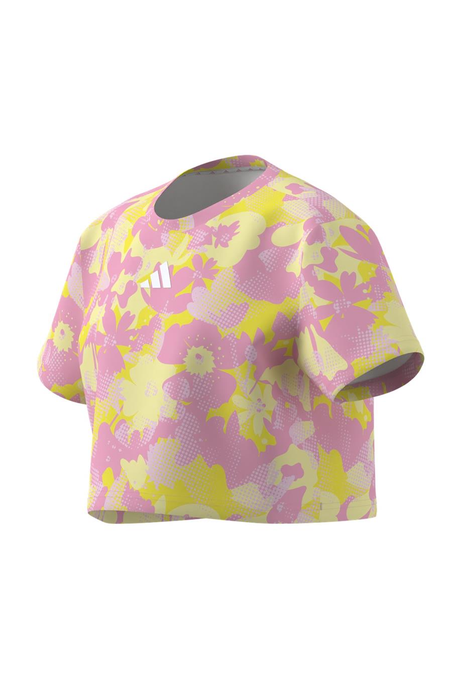 adidas Unisex  Sarı  T-shirt JG TR-ES FL TE JI6098