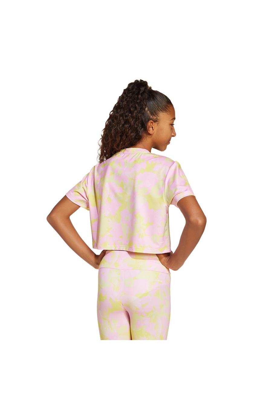 adidas Unisex  Sarı  T-shirt JG TR-ES FL TE JI6098