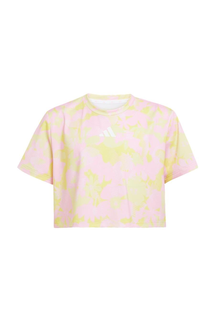 adidas Unisex  Sarı  T-shirt JG TR-ES FL TE JI6098