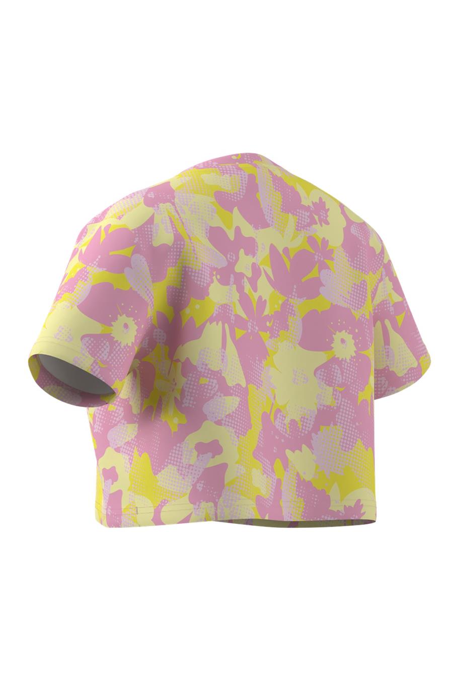 adidas Unisex  Sarı  T-shirt JG TR-ES FL TE JI6098