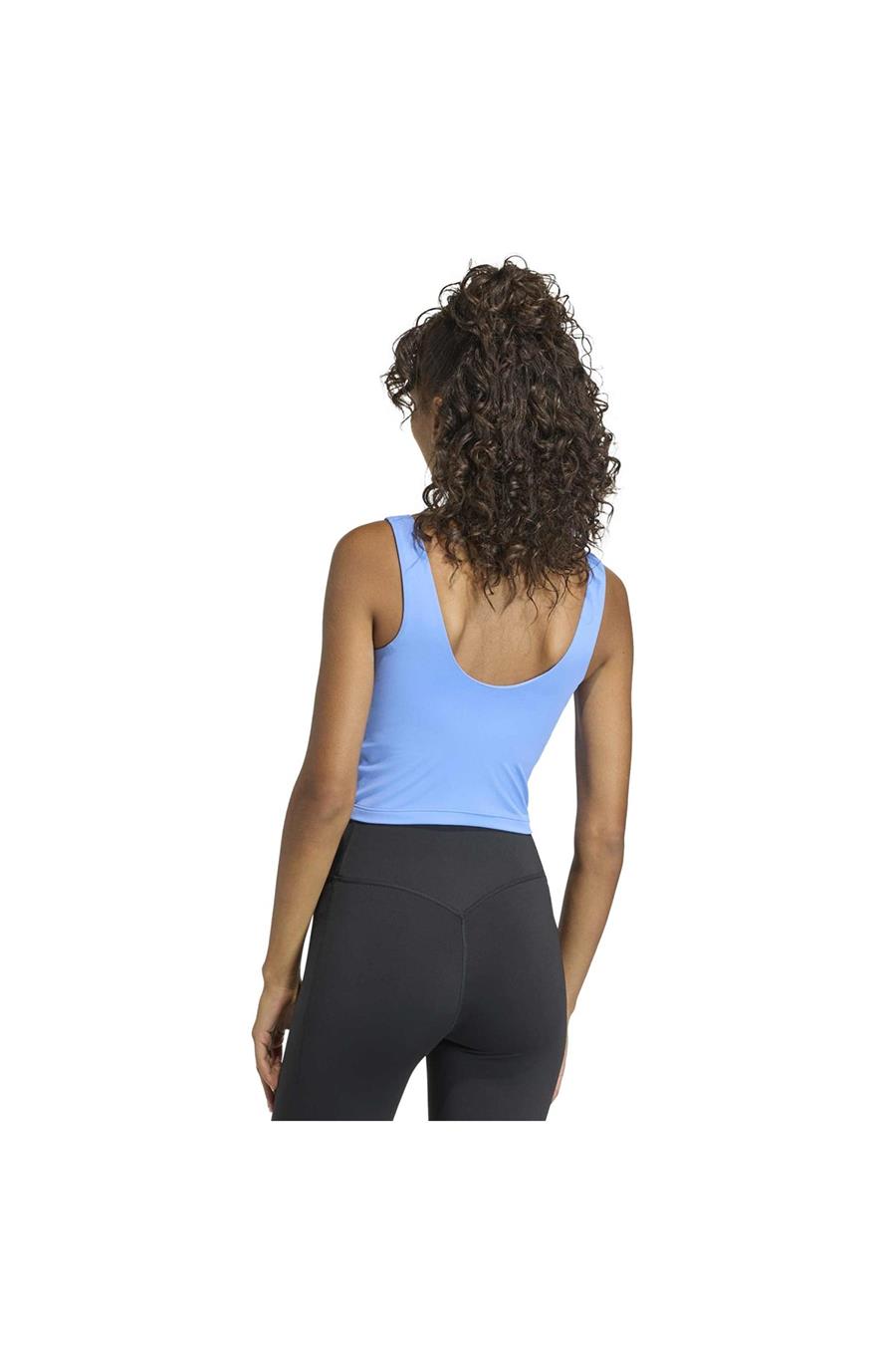 adidas W 3SS  TANK Kadın  Mavi  Atlet KV4683
