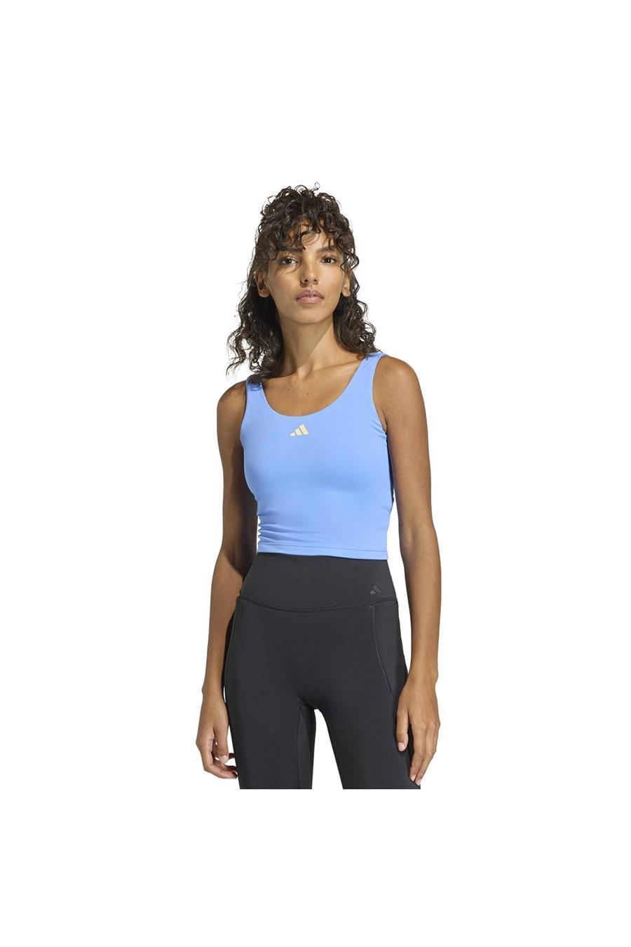 adidas W 3SS  TANK Kadın  Mavi  Atlet KV4683