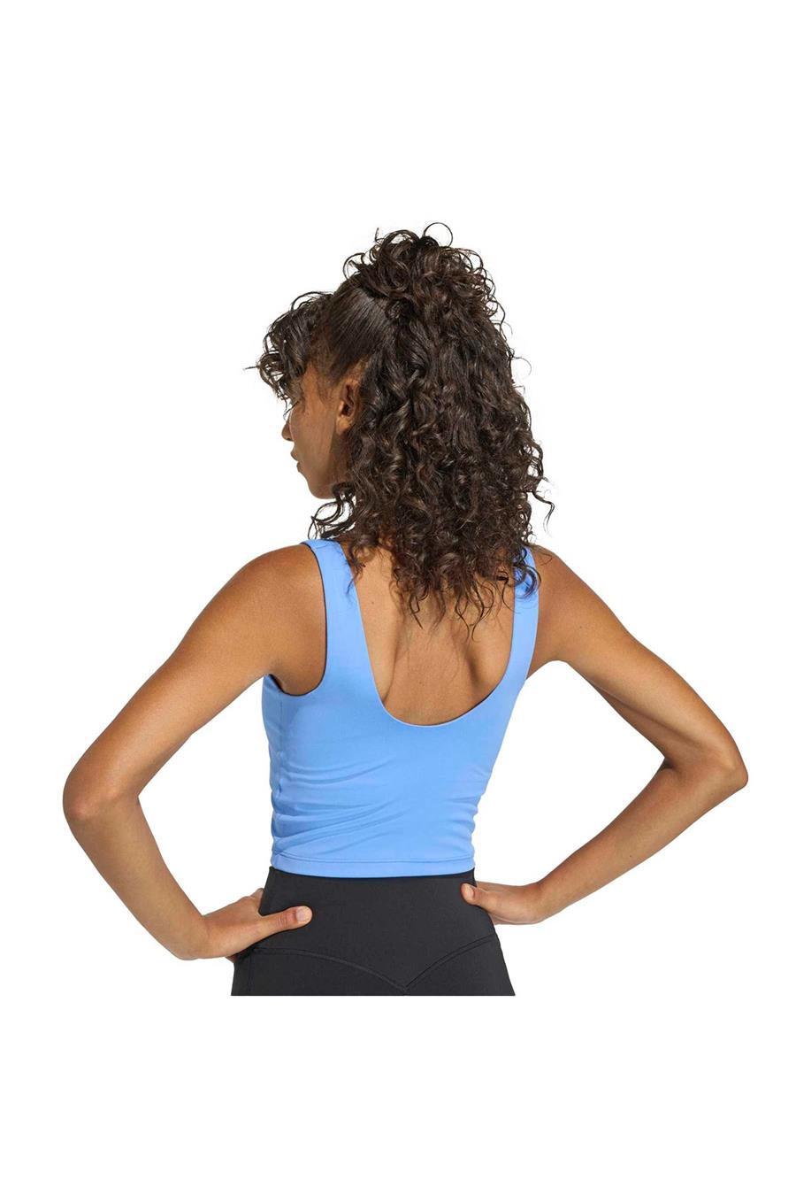 adidas W 3SS  TANK Kadın  Mavi  Atlet KV4683